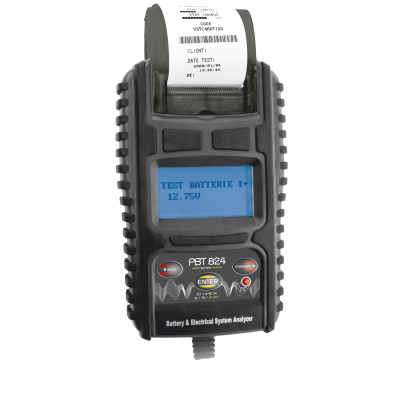 PBT 824  многофункциональный тестер для АКБ 6/12/24 V  с принтером PBT 824  многофункциональный тестер для АКБ 6/12/24 V  с принтером