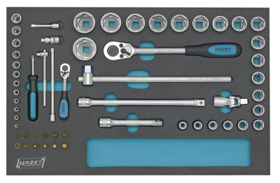 Набор торцевых головок Hazet 163-57/56 Набор торцевых головок Hazet 163-57/56