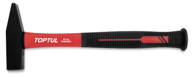 Молоток слесарный 500 гр, с фибергласовой рукояткой TOPTUL HABA0532 Молоток слесарный 500 гр, с фибергласовой рукояткой TOPTUL HABA0532