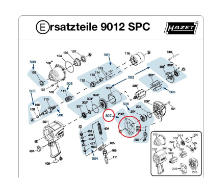 HAZET Уплотнительная прокладка для гайковерта 9012SPC (№203*). 9012SPC-023/10N HAZET Уплотнительная прокладка для гайковерта 9012SPC (№203*). 9012SPC-023/10N